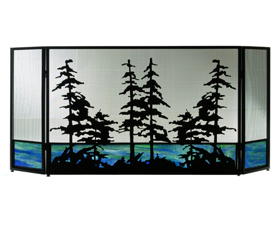 babyproof glass fireplace screen