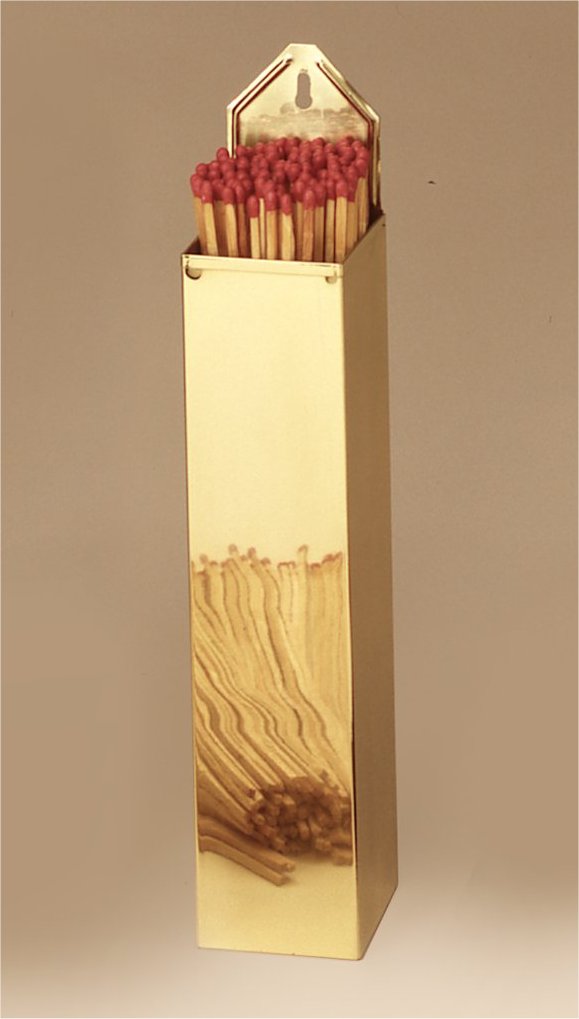 Fireplace Match Holder at